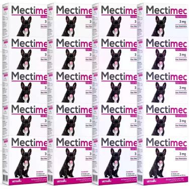 Imagem de Kit 20 Mectimec 3mg 4 Comprimidos - Vet Farmos