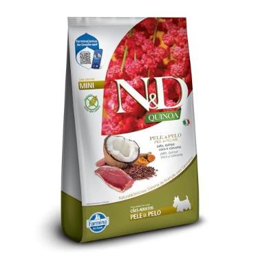 Imagem de N&D Quinoa Pele e Pelo para Cães Adultos de Raças Mini e Pequenas Sabor Pato 2,5Kg