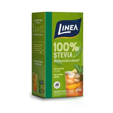 Imagem de Adoçante Líquido 100% Stevia Linea Zero Calorias 60ml