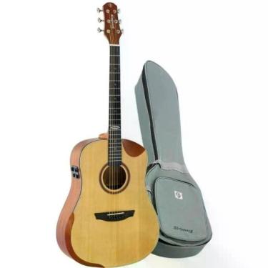 Imagem de Violão Strinberg Sd301hcr Folk Eletroacústico Natural Satin Com Bag [f002]