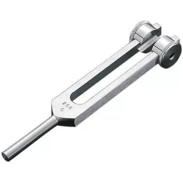 Imagem de Diapasão Médico B.I.C 128 Hz Vibrações Com Fixador Stark Aço Inoxidável Com Cursor