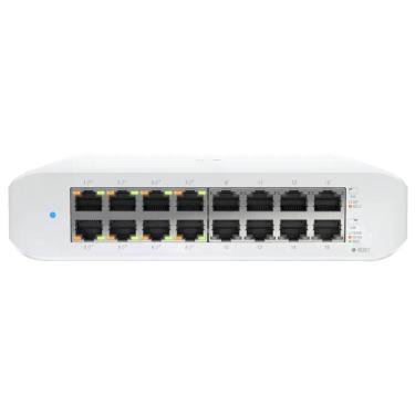 Imagem de Switch USW-LITE-16-POE-BR 16 Portas Gigabit com Poe 45W Branco Ubiquiti