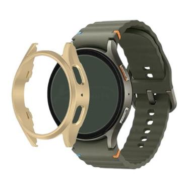 Imagem de Capa Protetora PC Bumper Case LTimports compativel comg Galaxy Watch 7 44mm Sm-L310 Bt e Sm-L315 Lte (LT-Champagne)