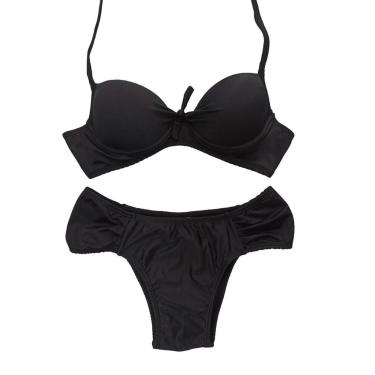 Imagem de Conjunto biquíni feminino plus size com bojo sustentação estampado P a