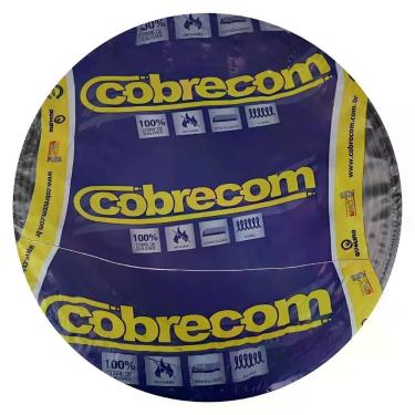 Imagem de Cabo Flexicom Preto De Cobre 750 Volts Com 100 Metros 6,0mm - 1150704401 - Cobrecom