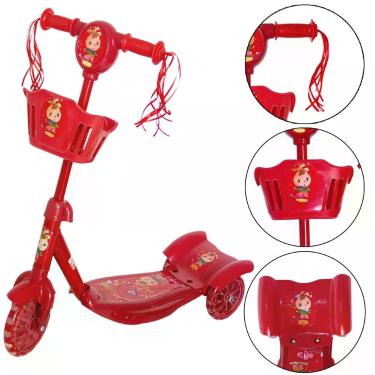 Imagem de Scooter Radical Com Luzes e Musica Infantil Completo Luxo - Dony Toys