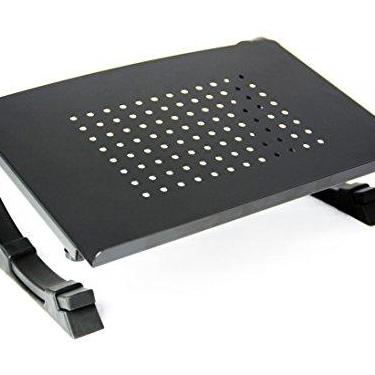 Imagem de Suporte VIVO preto totalmente ajustável curvo para laptop, notebook e monitor (STAND-V001N)
