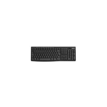 Imagem de Teclado sem fio Logitech K270 com Teclas de Mídia de Fácil Acesso, Conexão USB, Pilhas Inclusas e Layout ABNT2 - 920-004427