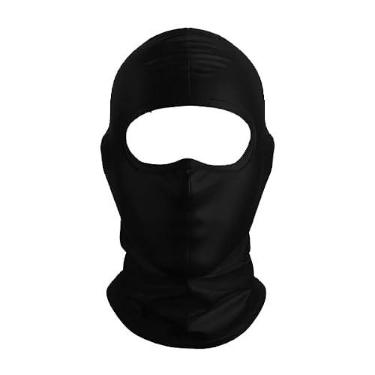 Imagem de Buff Bandana Balaclava Tubneck com Proteção Solar Anti UV em Poliester Cor:Preto