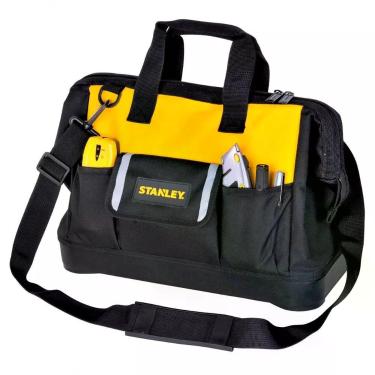 Imagem de Bolsa Mala para Ferramentas STST516126 com Base de Borracha Amarelo e Preto Stanley