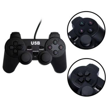 Imagem de Manete usb para jogar no notebook computador simulador - aturn shop