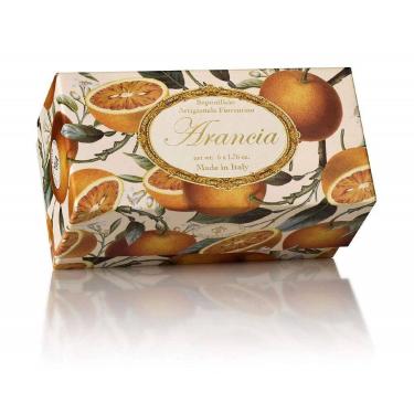 Imagem de Estojo Sabonete Laranja 6x50g Redondo da Fiorentino