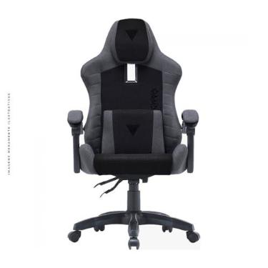 Imagem de Cadeira Gamdias Zelus E3 Preto com cinza