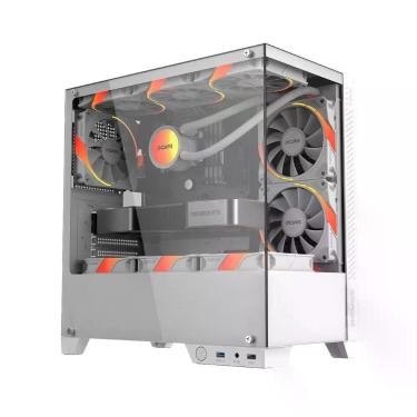 Imagem de Gabinete Gamer Pcyes Forcefield Twr White Ghost- Gfftwrwg
