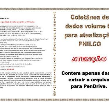 Imagem de DVD Coletânea de dados volume 07 para atualização PHILCO
