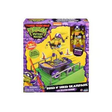 Imagem de Pista De Skate Com Boneco Donnie Skatista - Tartarugas Ninja
