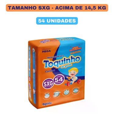 Imagem de Fralda Descartável Toquinho ConfortSec Super - Todos os tamanhos, SXG