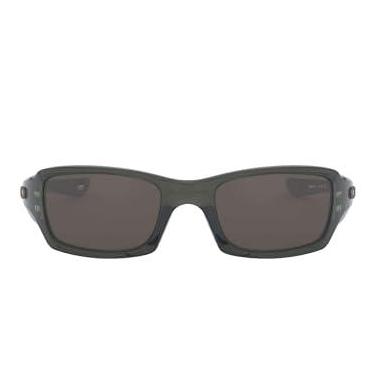 Imagem de Óculos de Sol Oakley Fives Squared 0OO9238 923805 Tam 54 / Cinza Escuro - Lentes Warm Grey