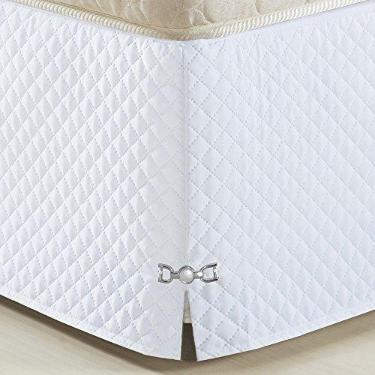 Imagem de Saia Para Cama Box King Size Veneza Branco