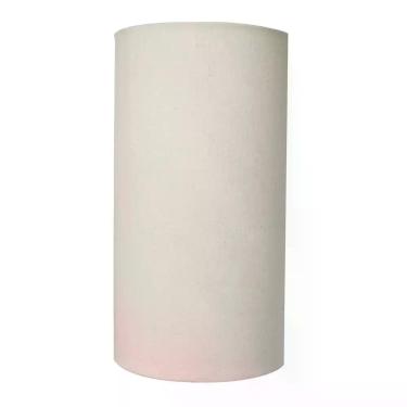 Imagem de Cúpula para abajur luminaria 15x40x15cm de Tecido Algodão Soquete naci