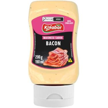 Imagem de Maionese, KiSabor, Sabor Bacon, 200g | Complemento versátil e praticidade no preparo