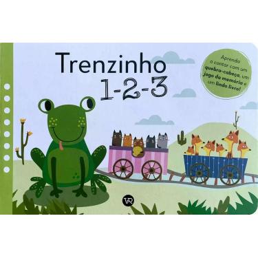 Imagem de Livro - Trenzinho 1-2-3