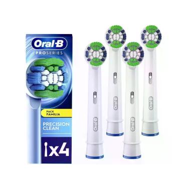 Imagem de Refil para Escova Elétrica Oral-B Precision Clean - 4 Unidades