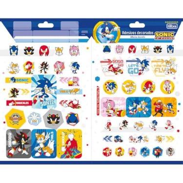Imagem de Tilibra - Adesivo Decorado Duplo Sonic