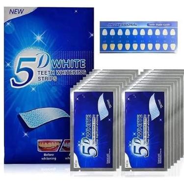 Imagem de Branqueador Ultra Clareador Dental 28 Fitas 5d White Original
