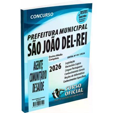 Imagem de Apostila Prefeitura de São João Del Rei MG Agente Comunitário de Saúde