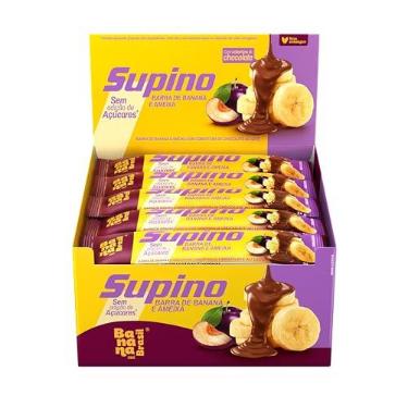 Imagem de Barra de Frutas Supino Zero Banana e Ameixa 20un 24g Banana Brasil