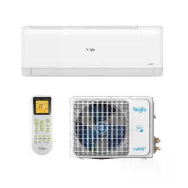 Imagem de Ar Condicionado Split Hi Wall Inverter R-32 Elgin Eco III WiFi 9.000 BTUs Quente/Frio 220V Monofásico