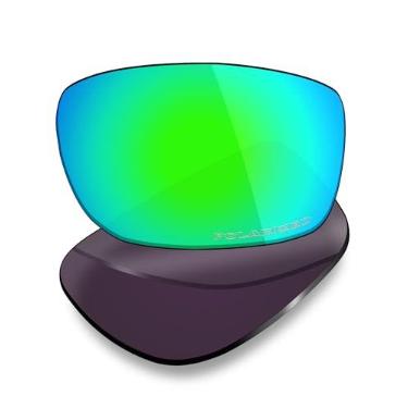 Imagem de Mryok Lentes de reposição ultra polarizadas para óculos de sol Oakley Tincan OO4082, HD Polarized, proteção UV, resistente a impactos e ajuste perfeito - verde esmeralda