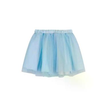 Imagem de Saia Menina Azul Tule Kukiê, 2, Azul