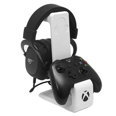Imagem de Suporte para um controle e fone de ouvido/headset, headphone - kame 3D