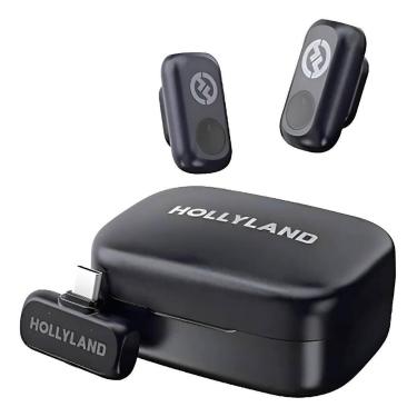 Imagem de Microfone Hollyland Lark A1 Duo Usbc cor Preto