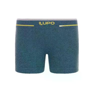 Imagem de Cueca Boxer Infantil Lupo 00137-010 Poliamida T. P/GG, G, 2560, Azul