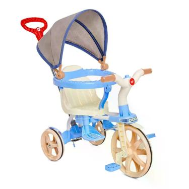 Imagem de Carrinho Infantil 2 em 1 Passeio e Pedal Com Capota Ciclito Calesita A