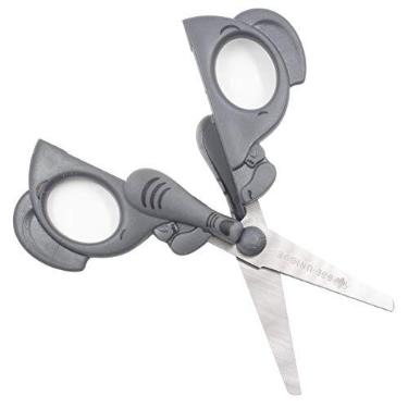 Imagem de Tesoura Escolar Lâmina Inox - Formato Elefante 13 Cm