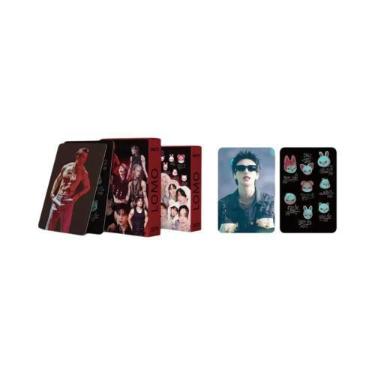 Imagem de Conjunto De 55 Adesivos E Cartões Fotográficos HOLLOW Do Kpop SKZ, Car