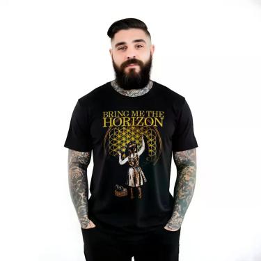 Imagem de Camiseta Premium Bomber Bring Me The Horizon - 100 % Algodão, GG