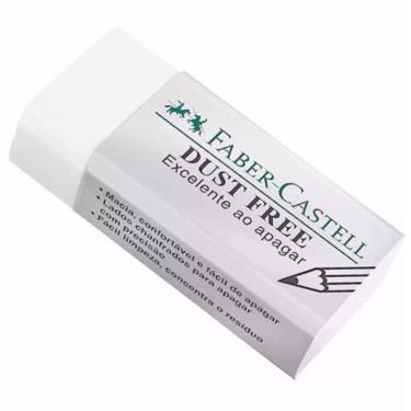 Imagem de Borracha Retangular Branca Dust Free Grande Faber-castell, Unico