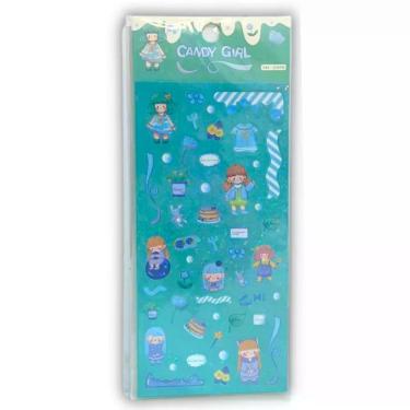 Imagem de Kit Adesivos Candy Girl Uniso Verde