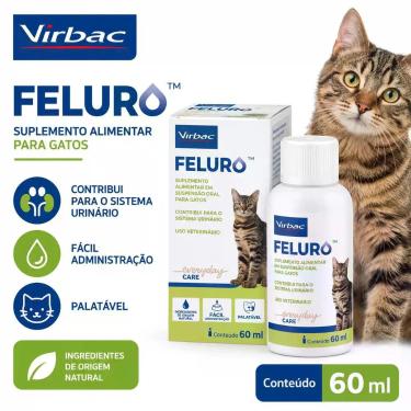 Imagem de Suplemento alimentar feluro 60 ml para gatos virbac - Virbac Brasil