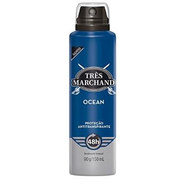 Imagem de Desodorante Aerossol Ocean, Très Marchand, Branco, 150 Ml