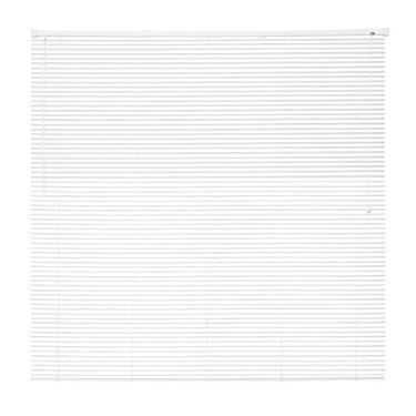 Imagem de Persiana Horizontal PVC OFF Evolux 80x130 cm Branca | Pronta para Instalar, Acessórios de Instalação Inclusos, Lâminas Ajustáveis em PVC, Controle de Luz e Privacidade