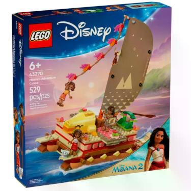 Imagem de Lego Disney - Canoa De Aventura Da Moana - 529 Peças - 43270
