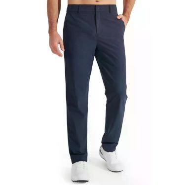 Imagem de Calças Libin Masculinas para Golfe Secagem Rápida com Stretch Azul Mar