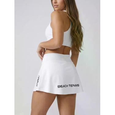 Imagem de Short Saia New Beach Tennis Branco - Bravo, Branco, P