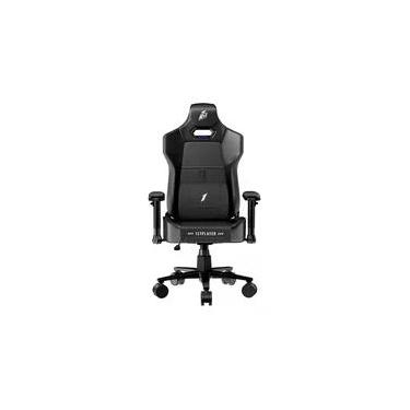 Imagem de Cadeira Gamer 1STPLAYER k3, Até 140kg, Reclinável, com Almofadas, Material PU, Preta - K3-FC-BK